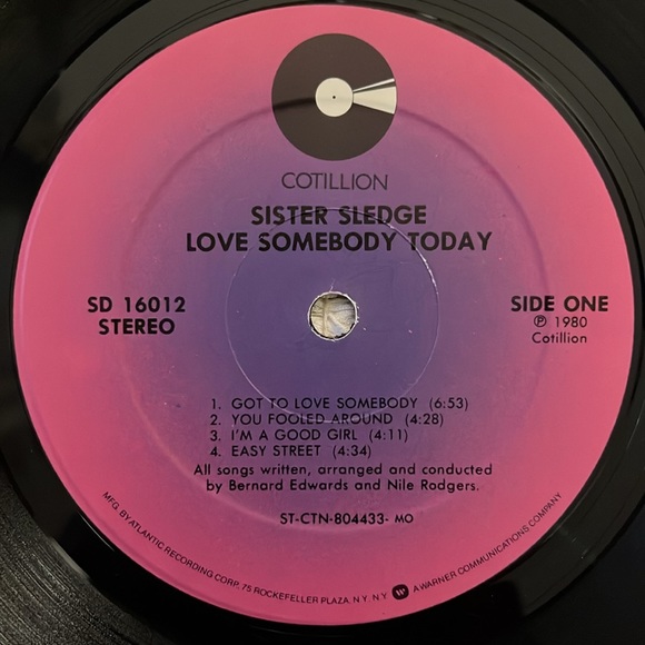 Sister Sledge - “Love Somebody Today” Vinyl LP - Picture 4 of 5
